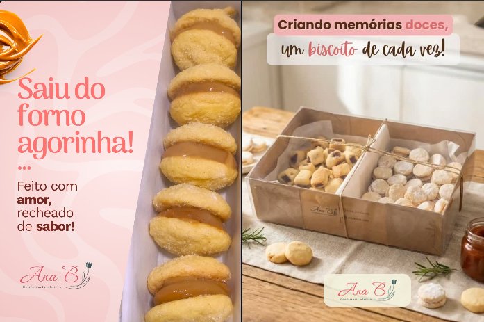 Redesign de marca de biscoitos artesanais 